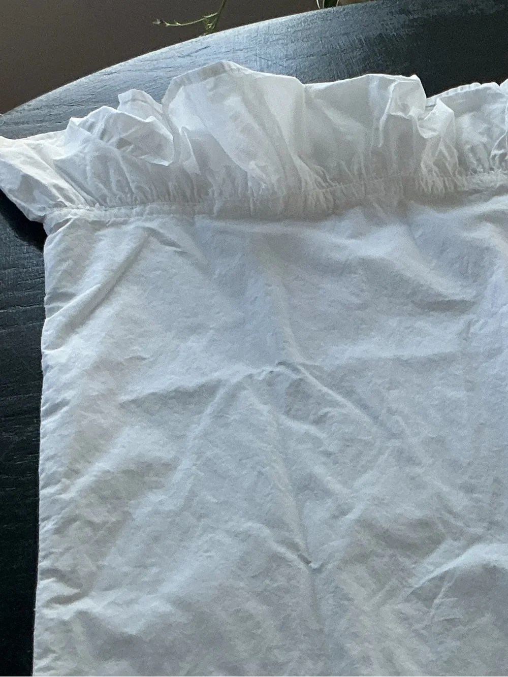 EUC Simply Shabby Chic Crisp White Sham